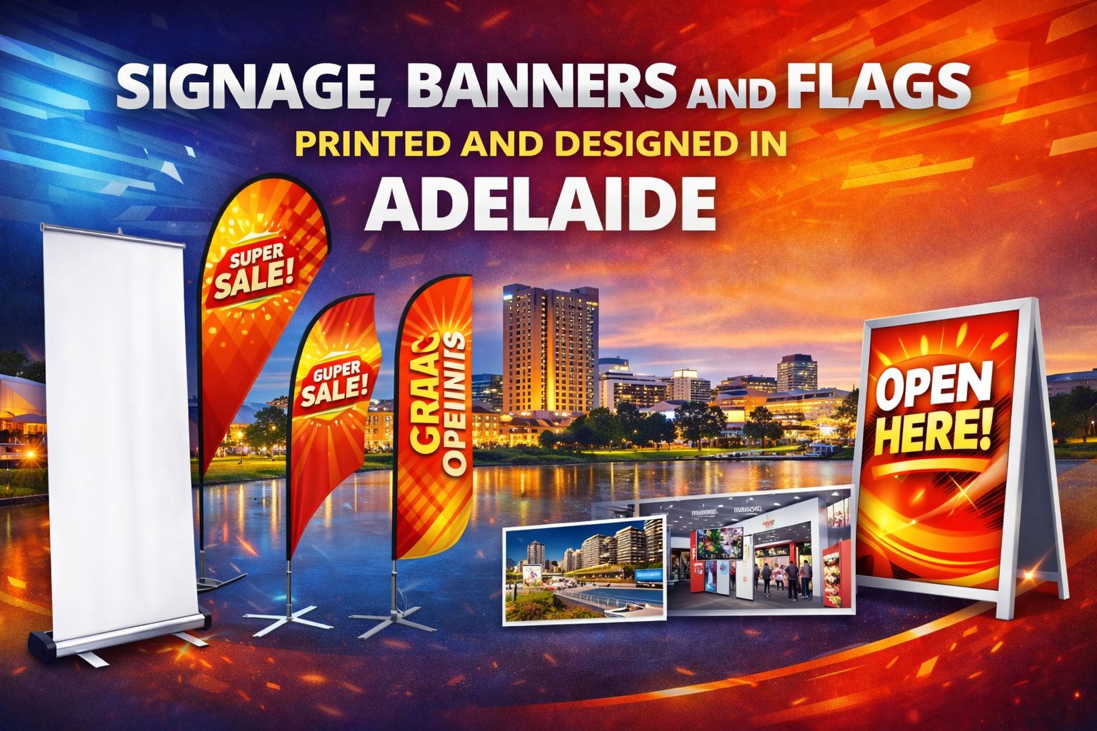 Signage, Banners and Flags