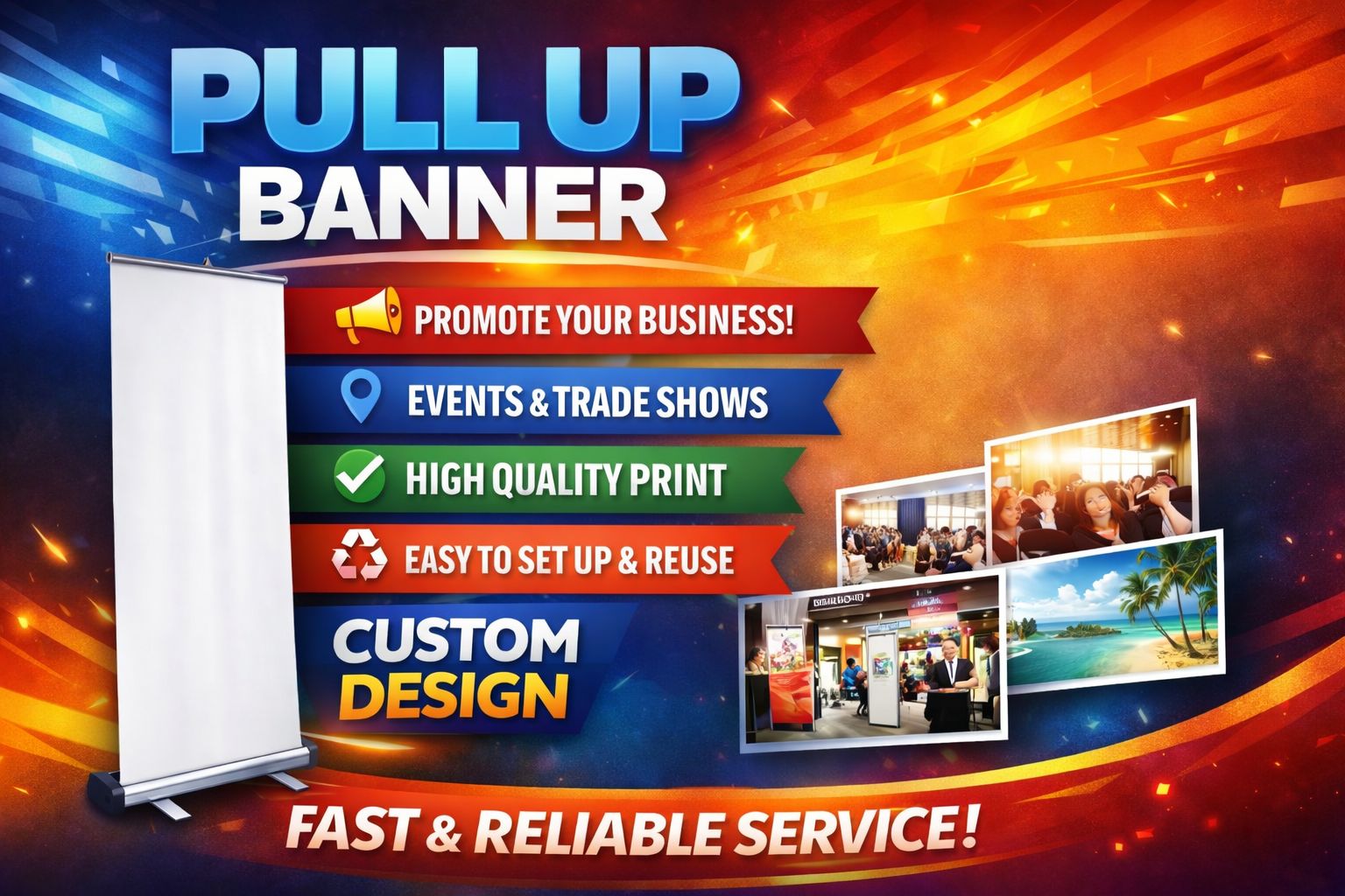 Pull Up Banner Design and Print