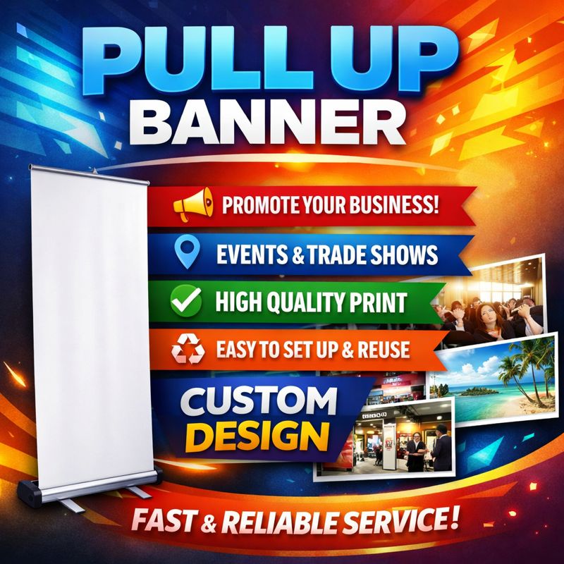 Pull Up Banner Design